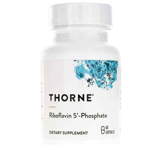 Riboflavin 5'-Phosphate, 60 Veg Capsules, THR