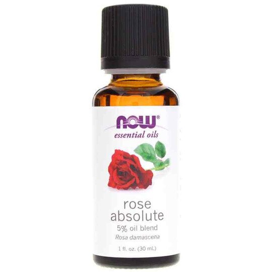 Rose Absolute 5% Essential Oil Blend, 1 Oz, NOW