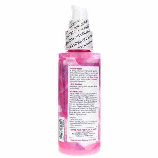 Rosewater Cleanser Gentle Milk Wash, 4 Oz, HRS