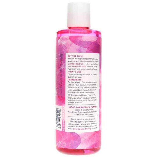 Rosewater Facial Toner, 8 Oz, HRS