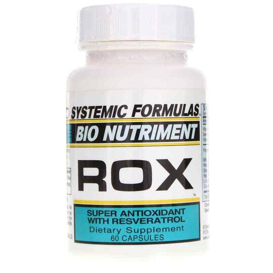 ROX Super Antioxidant with Resveratrol, 60 Capsules, SSF