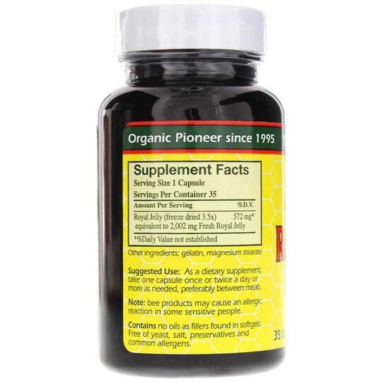 Royal Jelly 2,000 Mg, 35 Capsules, YSO