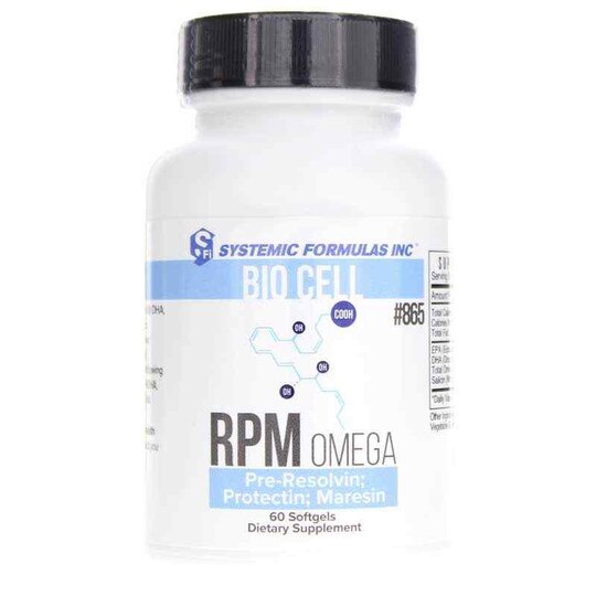 RPM Omega Pro-Resolvin; Protectin; Maresin, 60 Softgels, SSF
