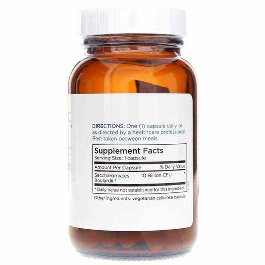 Saccharomyces Boulardii 10 Billion, 60 Capsules, MTM