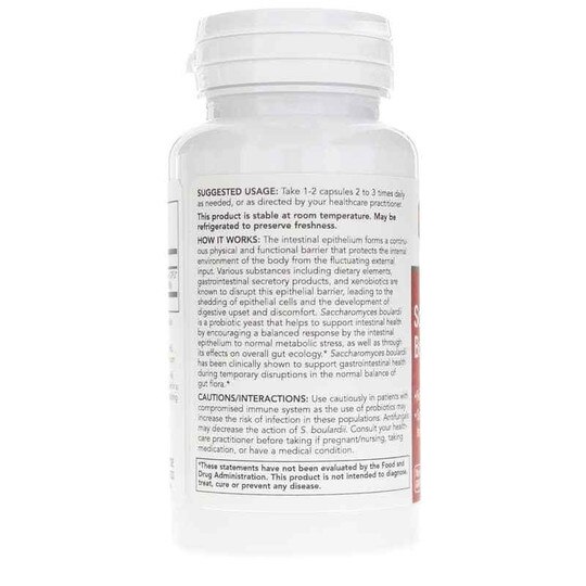 Saccharomyces Boulardii, 60 Veg Capsules, PFLB
