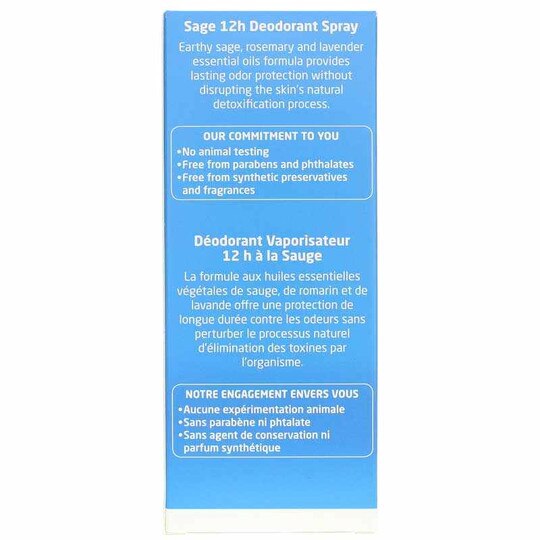 Sage Deodorant Spray, 3.4 Oz, WLD