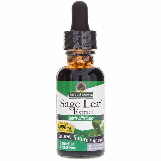 Sage Extract Alcohol-Free, 1 Oz, NAN