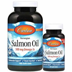 Salmon Oil 500 Mg Omega-3s Bonus Pack 1