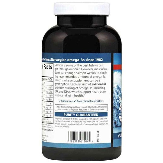 Salmon Oil 500 Mg Omega-3s Bonus Pack, 230 Softgels, CL