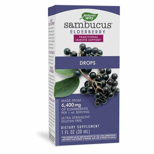Sambucus Elderberry Drops, 1 Oz, NWA