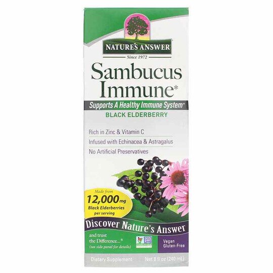 Sambucus Immune Extract, 8 Oz, NAN