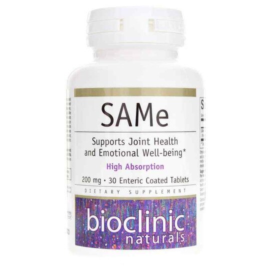 SAMe 200 Mg, 30 Tablets, BCN