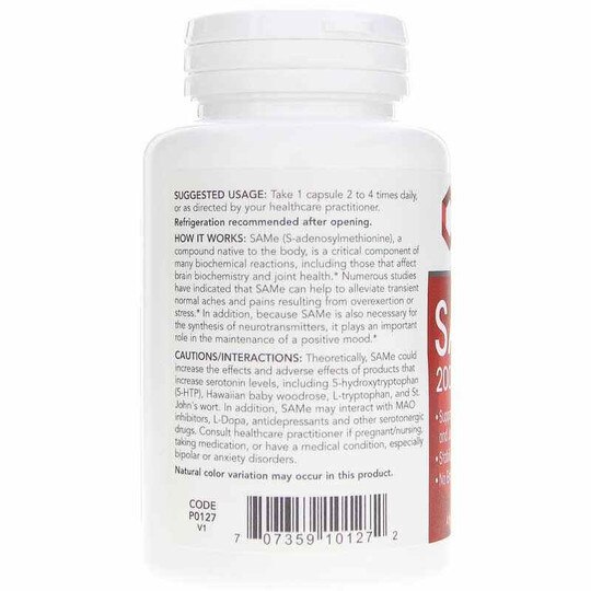 SAMe 200 Mg, 60 Veg Capsules, PFLB