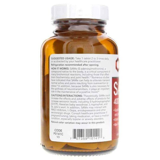 SAMe 400 Mg, 60 Tablets, PFLB