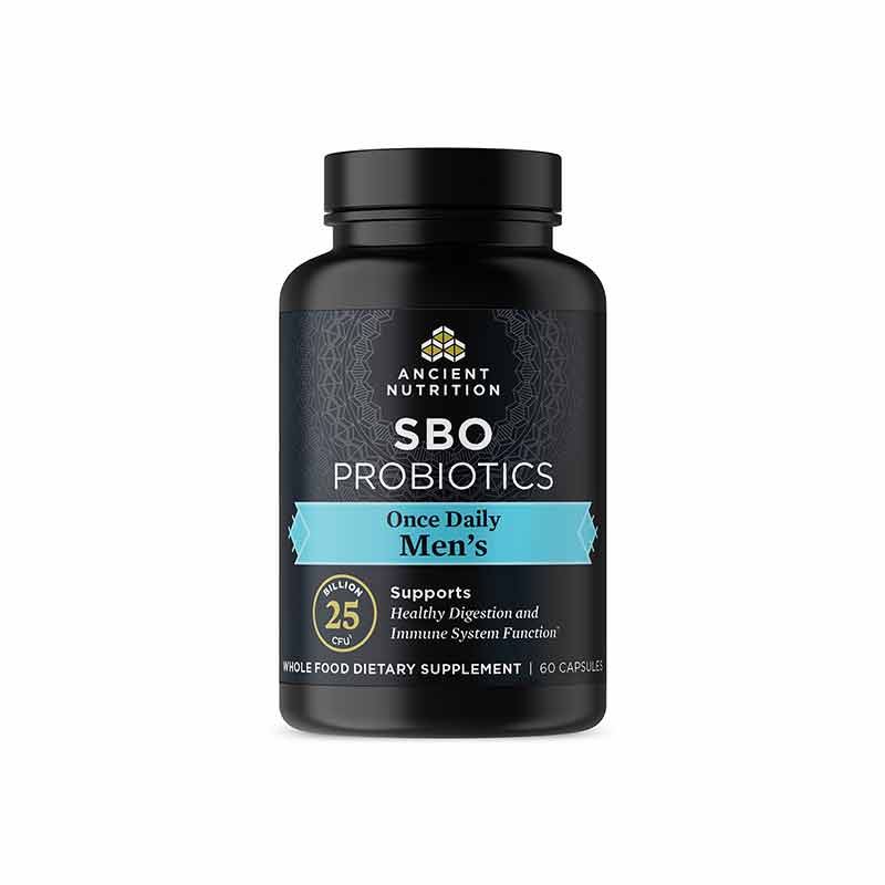 SBO Probiotics Once Daily Men's, 30 Capsules, Ancient Nutrition