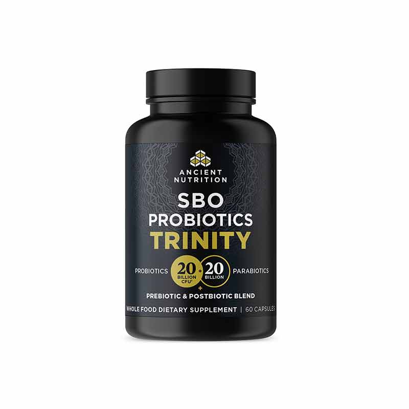 SBO Probiotics Trinity, 60 Capsules, Ancient Nutrition