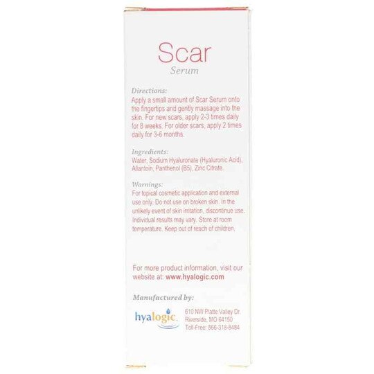 Scar Serum with Hyaluronic Acid, .47 Oz, HYG
