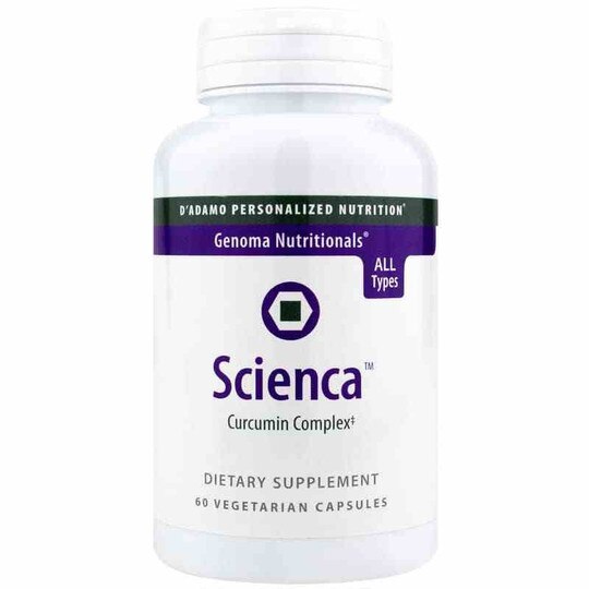 Scienca Curcumin Complex, 60 Veg Capsules, DAPN