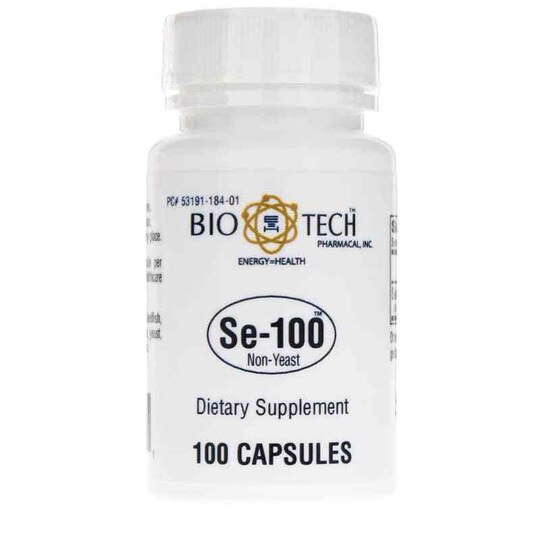 Se-100 Selenium, 100 Capsules, BTP