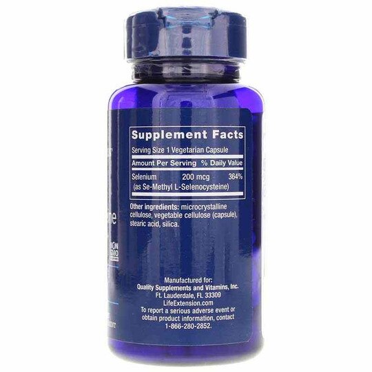Se-Methyl L-Selenocysteine 200 Mcg, 90 Veg Capsules, LFE