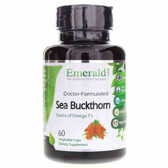 Sea Buckthorn, 60 Veg Capsules, EMD