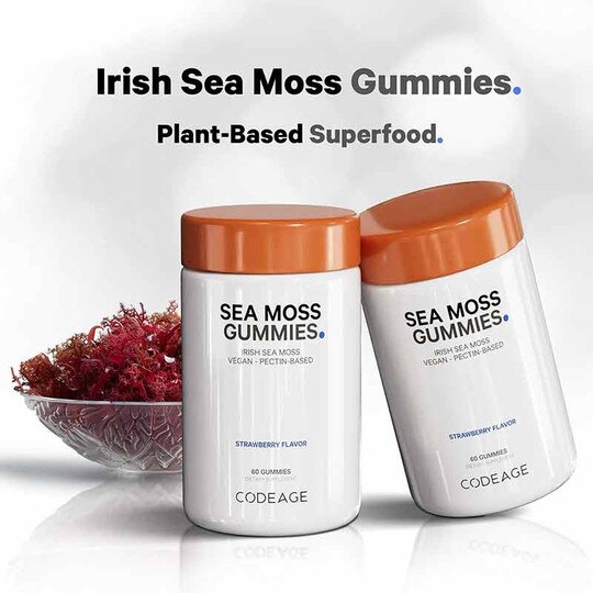 Sea Moss Gummies, 60 Gummies, CDE