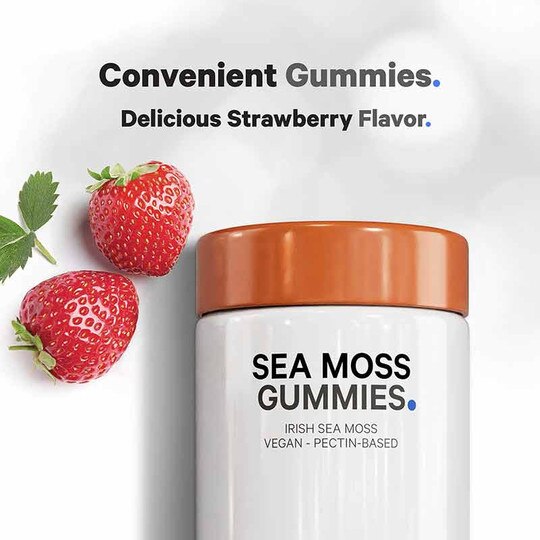Sea Moss Gummies, 60 Gummies, CDE