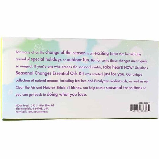 Seasonal Changes Essential Oils Kit, 4 Piece(s), NOW