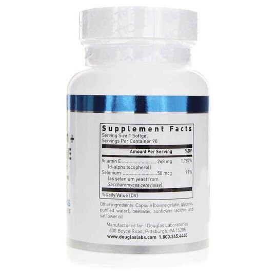Selenium + Vitamin E, 90 Softgels, DGL