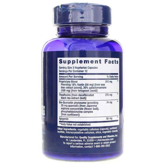 Senolytic Activator, 36 Veg Capsules, LFE