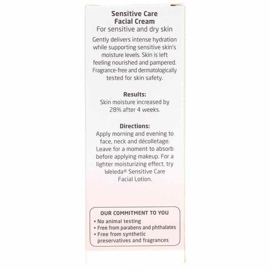 Sensitive Care Facial Cream, 1.0 Oz, WLD
