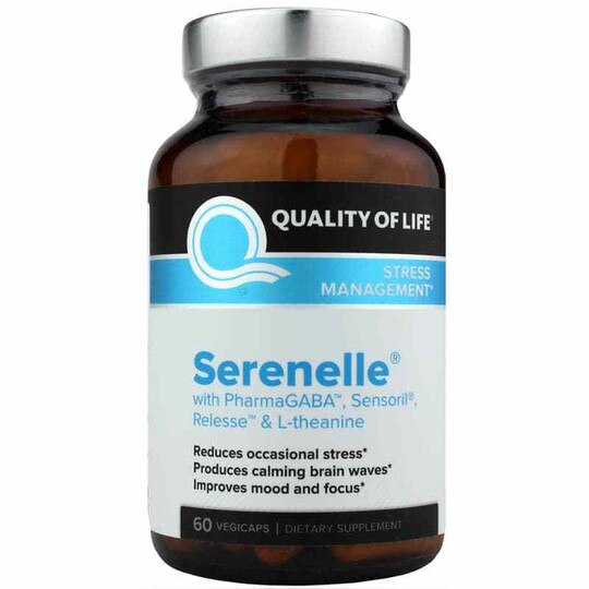 Serenelle with PharmaGABA, Sensoril, Relesse & L-Theani, QOL