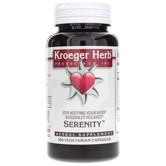 Serenity, 100 Veg Capsules, KRH
