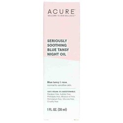 Seriously Soothing Blue Tansy Night Oil 1