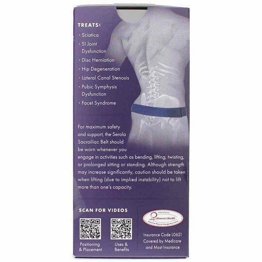 Serola Sacroiliac Belt, SER