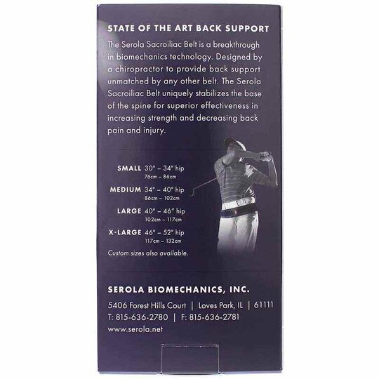 Serola Sacroiliac Belt, SER