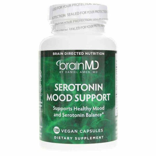 Serotonin Mood Support, 120 Vegan Capsules, BMD