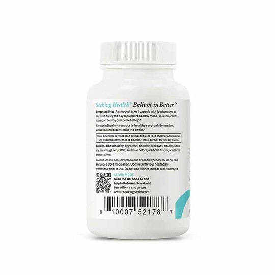 Serotonin Nutrients, 60 Veg Capsules, SKH