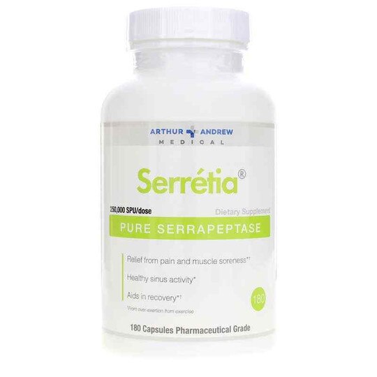 Serretia Pure Serrapeptase, AAM