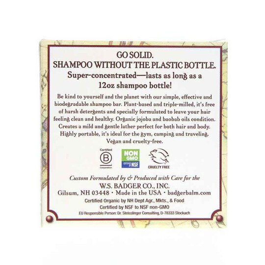 Shampoo Bar, 3 Oz, BA