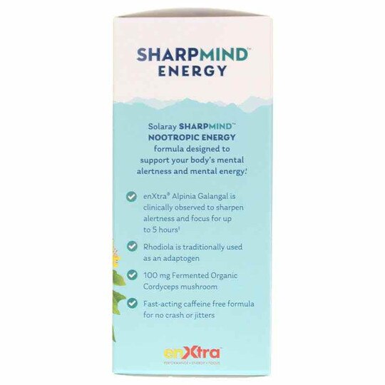 SharpMind Energy, 30 Veg Capsules, SLR