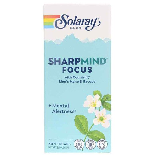 SharpMind Focus, 30 Veg Capsules, SLR