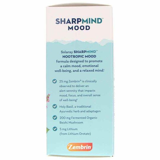 SharpMind Mood, 30 Veg Capsules, SLR