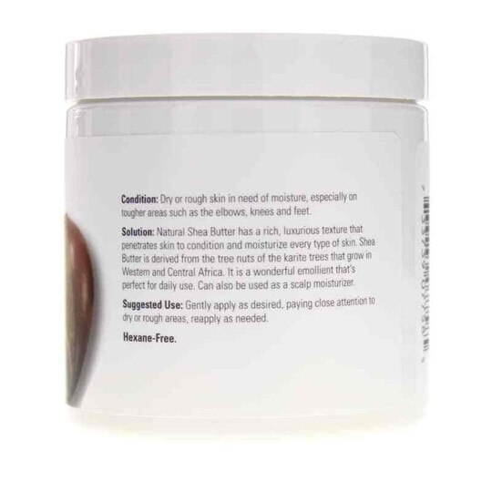 Shea Butter Natural, 7 Oz, NOW