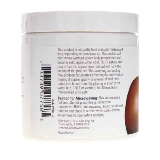 Shea Butter Natural, 7 Oz, NOW