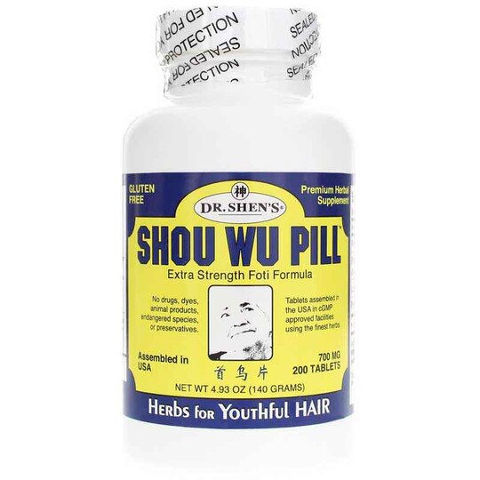 Shou Wu Pill, 200 Tablets, DSH
