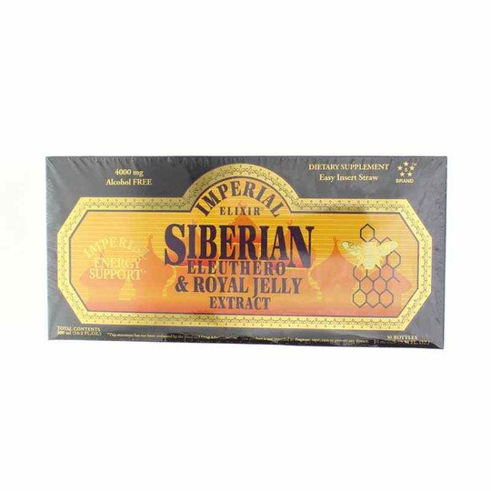 Siberian Eleuthero & Royal Jelly Extract, 30 Bottles, ILX