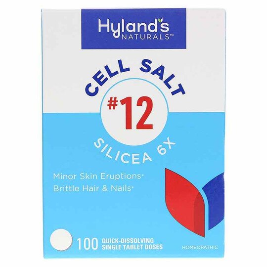 Silicea 6X #12, 100 Tablets, HYL