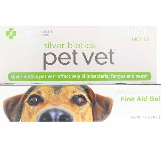 Silver Biotics Pet Vet First Aid Gel, 1.5 Oz, ABL