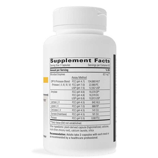 Similase GFCF Gluten & Casein Digestive Enzymes, 120 Ve, INT